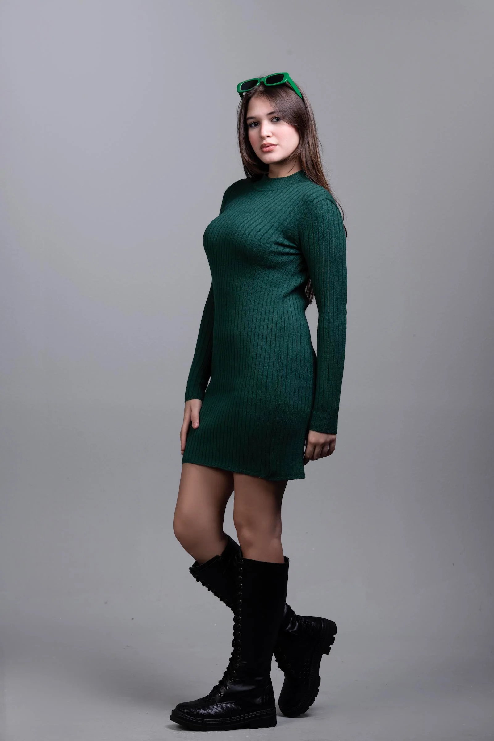 Ribbed Knit Bodycon Dress