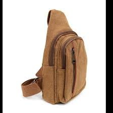 Canvas Crossbody Backpack